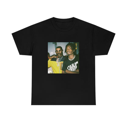 playboi carti with fortnite default black shirt